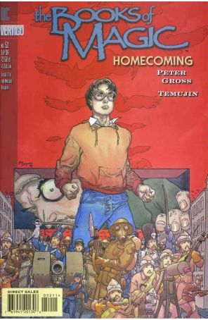 The Books of Magic 52 published by DC/Vertigo with cover art by Michael W. Kaluta