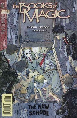 The Books of Magic 53 published by DC/Vertigo with cover art by Michael W. Kaluta
