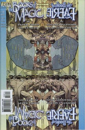 The Books of Magic 58 published by DC/Vertigo with cover art by Michael W. Kaluta