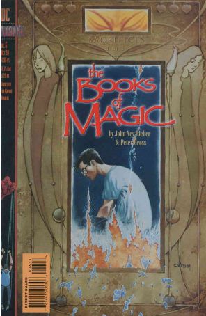 The Books of Magic 6 published by DC/Vertigo with cover art by Charles Vess