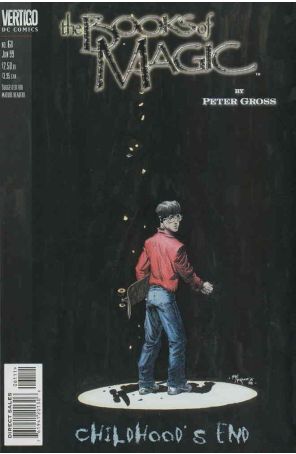The Books of Magic 61 published by DC/Vertigo with cover art by Michael W. Kaluta