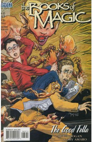 The Books of Magic 63 published by DC/Vertigo with cover art by Michael W. Kaluta