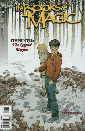 The Books of Magic 64 published by DC/Vertigo with cover art by Michael W. Kaluta