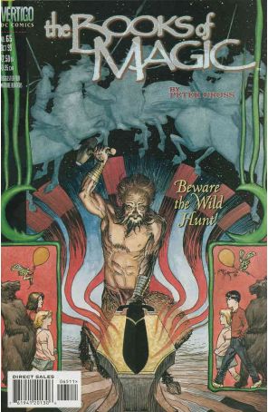 The Books of Magic 65 published by DC/Vertigo with cover art by Michael W. Kaluta