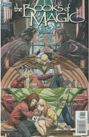 The Books of Magic 67 published by DC/Vertigo with cover art by Michael W. Kaluta