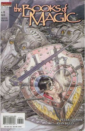 The Books of Magic 70 published by DC/Vertigo with cover art by Michael W. Kaluta