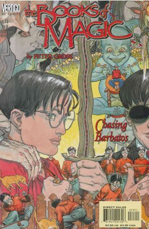 The Books of Magic 73 published by DC/Vertigo with cover art by Michael W. Kaluta