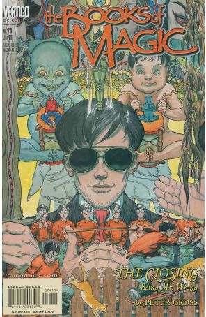 The Books of Magic 74 published by DC/Vertigo with cover art by Michael W. Kaluta