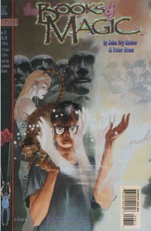 The Books of Magic 8 published by DC/Vertigo with cover art by Charles Vess