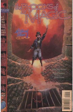 The Books of Magic 9 published by DC/Vertigo with cover art by Charles Vess