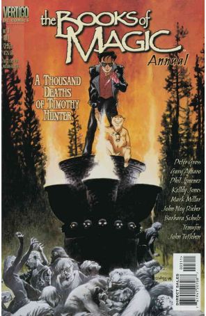 The Books of Magic Annual 3 published by DC/Vertigo with cover art by Charles Vess