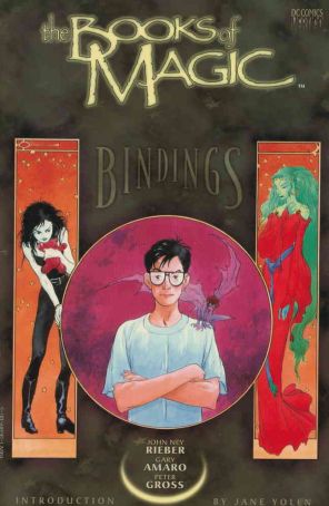 The Books of Magic TPB 1 published by DC/Vertigo with cover art by Charles Vess