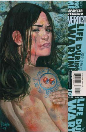 Books of Magick: Life During Wartime 10 published by DC/Vertigo with cover art by Duncan Fegredo