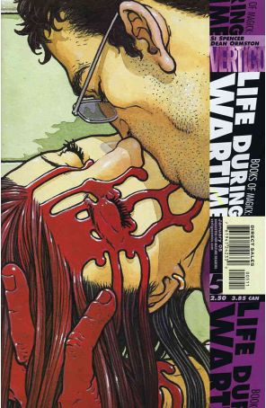 Books of Magick: Life During Wartime 5 published by DC/Vertigo with cover art by Frank Quitely