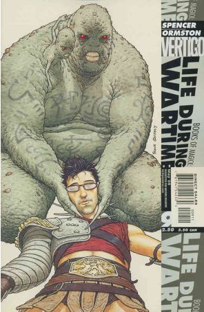 Books of Magick: Life During Wartime 9 published by DC/Vertigo with cover art by Frank Quitely