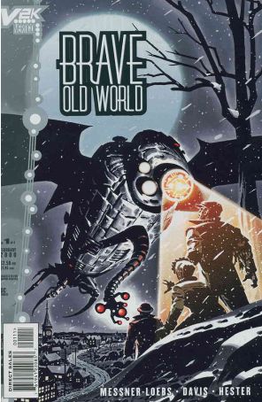 Brave Old World 1 published by DC/Vertigo with cover art by Paul Rivoche