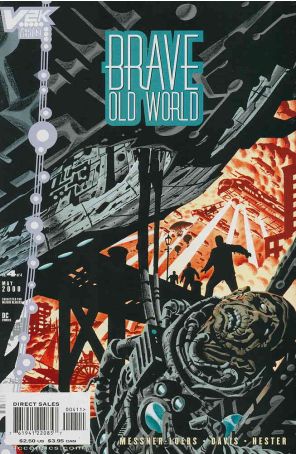 Brave Old World 4 published by DC/Vertigo with cover art by Paul Rivoche