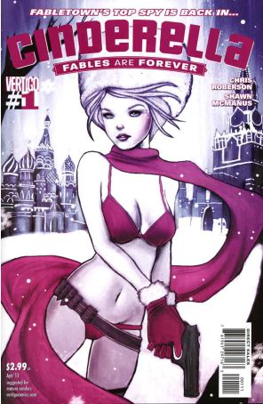 Cinderella: Fables Are Forever 1 published by DC/Vertigo with cover art by Chrissie Zullo