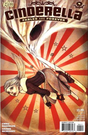 Cinderella: Fables Are Forever 4 published by DC/Vertigo with cover art by Chrissie Zullo
