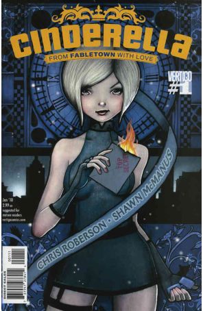 Cinderella: From Fabletown With Love 1 published by DC/Vertigo with cover art by Chrissie Zullo