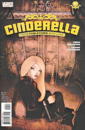 Cinderella: From Fabletown With Love 4 published by DC/Vertigo with cover art by Chrissie Zullo