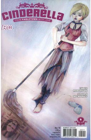 Cinderella: From Fabletown With Love 5 published by DC/Vertigo with cover art by Chrissie Zullo