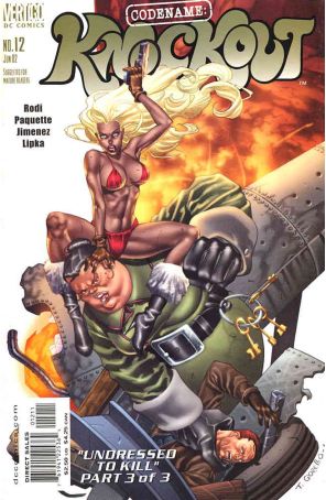 Codename: Knockout 12 published by DC/Vertigo with cover art by Tomás Giorello