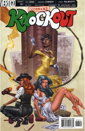 Codename: Knockout 13 published by DC/Vertigo with cover art by Tomás Giorello