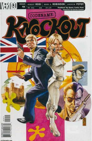 Codename: Knockout 19 published by DC/Vertigo with cover art by J.G. Jones