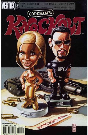 Codename: Knockout 21 published by DC/Vertigo with cover art by J.G. Jones
