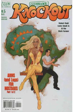 Codename: Knockout 5 published by DC/Vertigo with cover art by Phil Noto