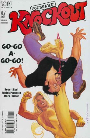 Codename: Knockout 7 published by DC/Vertigo with cover art by Brian Stelfreeze