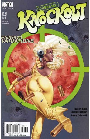 Codename: Knockout 9 published by DC/Vertigo with cover art by Tomás Giorello