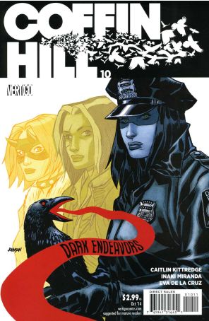 Coffin Hill 10 published by DC/Vertigo with cover art by Dave Johnson