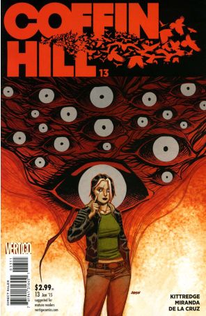 Coffin Hill 13 published by DC/Vertigo with cover art by Dave Johnson