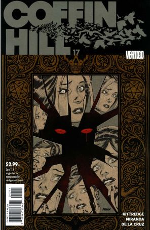 Coffin Hill 17 published by DC/Vertigo with cover art by Dave Johnson