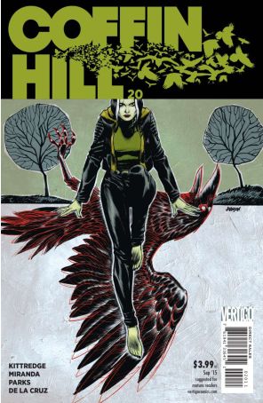 Coffin Hill 20 published by DC/Vertigo with cover art by Dave Johnson