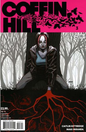 Coffin Hill 3 published by DC/Vertigo with cover art by Dave Johnson