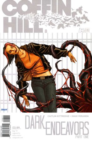 Coffin Hill 8 published by DC/Vertigo with cover art by Dave Johnson