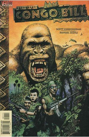 Congo Bill (Vertigo) 1 published by DC/Vertigo with cover art by Richard Corben