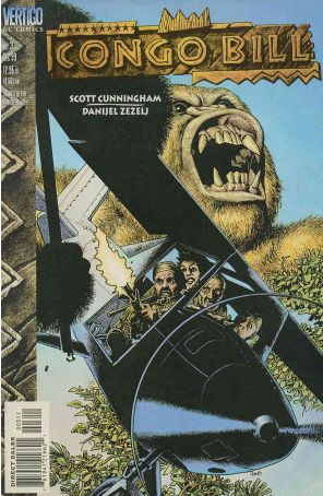 Congo Bill (Vertigo) 3 published by DC/Vertigo with cover art by Richard Corben