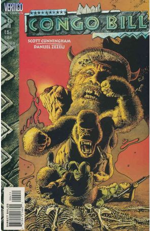 Congo Bill (Vertigo) 4 published by DC/Vertigo with cover art by Richard Corben