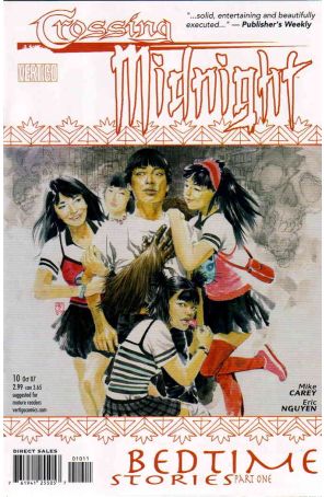 Crossing Midnight 10 published by DC/Vertigo with cover art by J.H. Williams III