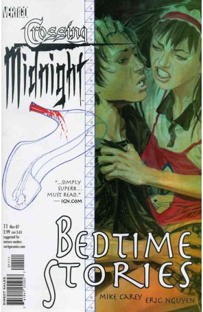 Crossing Midnight 11 published by DC/Vertigo with cover art by J.H. Williams III