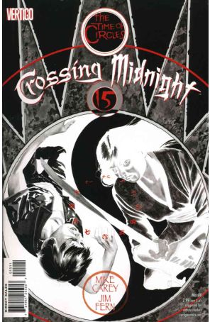 Crossing Midnight 15 published by DC/Vertigo with cover art by J.H. Williams III