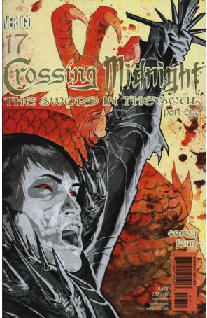 Crossing Midnight 17 published by DC/Vertigo with cover art by J.H. Williams III