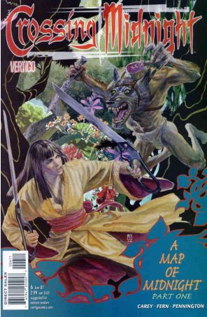 Crossing Midnight 6 published by DC/Vertigo with cover art by J.H. Williams III