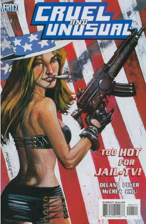 Cruel and Unusual 4 published by DC/Vertigo with cover art by John McCrea