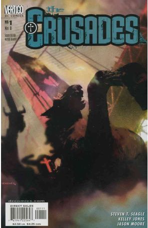 The Crusades 1 published by DC/Vertigo with cover art by Bill Sienkiewicz