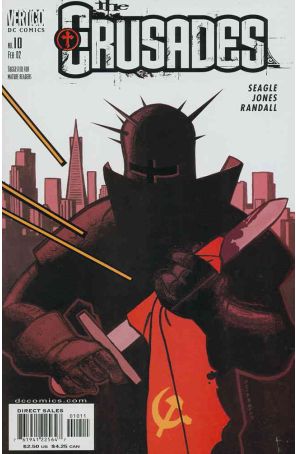 The Crusades 10 published by DC/Vertigo with cover art by Mark Chiarello